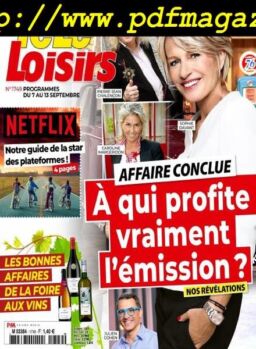 Tele Loisirs – 2 Septembre 2019