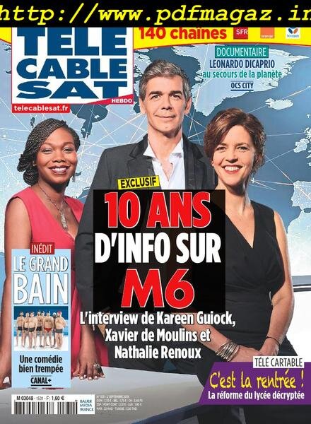 Telecable Sat Hebdo – 02 septembre 2019 Cover