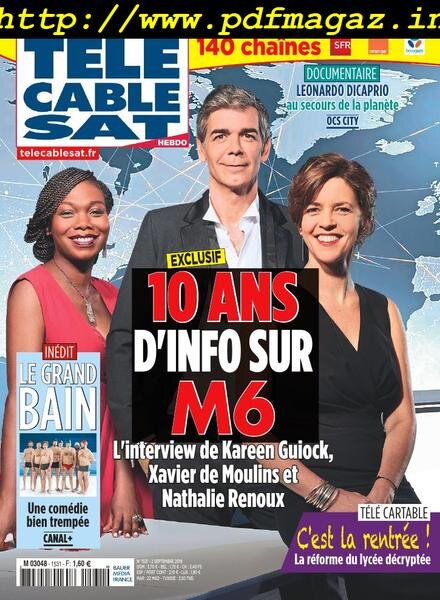 Telecable Sat Hebdo – 28 aout 2019 Cover