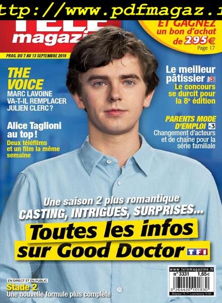 Telemagazine – 07 septembre 2019 Cover