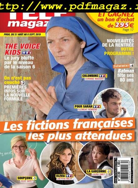 Telemagazine – 31 aout 2019 Cover