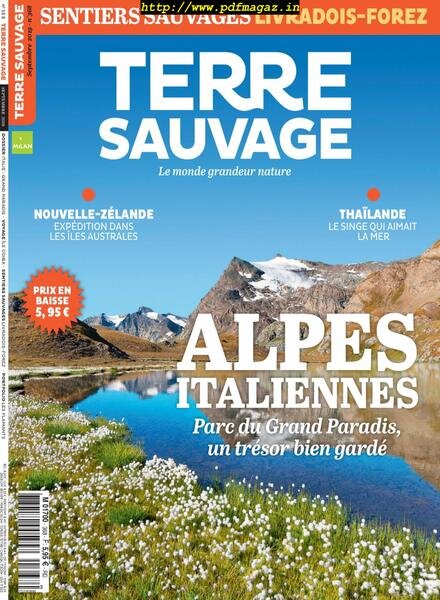 Terre Sauvage – Septembre 2019 Cover