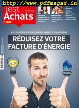 Test Achats – Octobre 2019