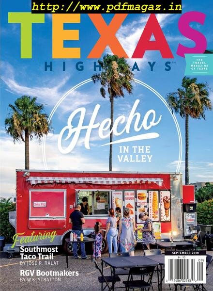 Texas Highways – September 2019 Cover