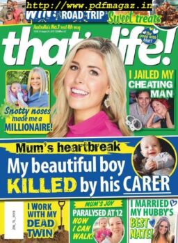 that’s life! – August 29, 2019