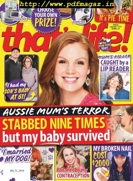 that’s life! – September 05, 2019 Cover