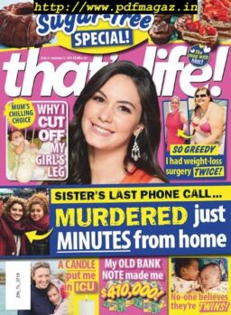 that’s life! – September 12, 2019