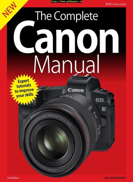 The Complete Canon Camera Manual – September 2019 Cover