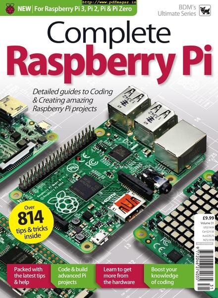 The Complete Raspberry Pi Manual – August 2019 Cover