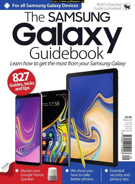 The Complete Samsung Galaxy Manual – August 2019 Cover