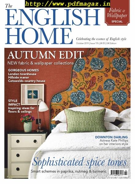 The English Home – October 2019 Cover