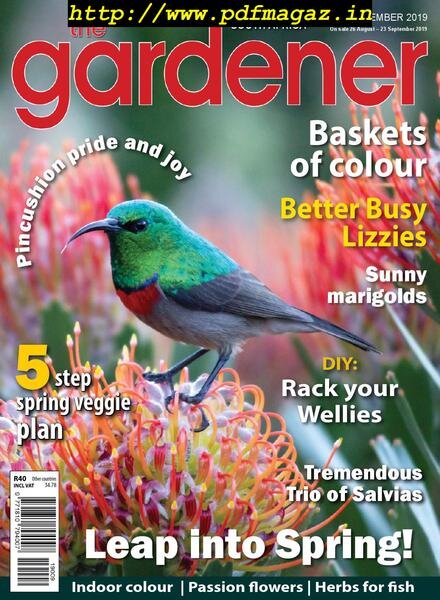 The Gardener South Africa – September 2019 Cover