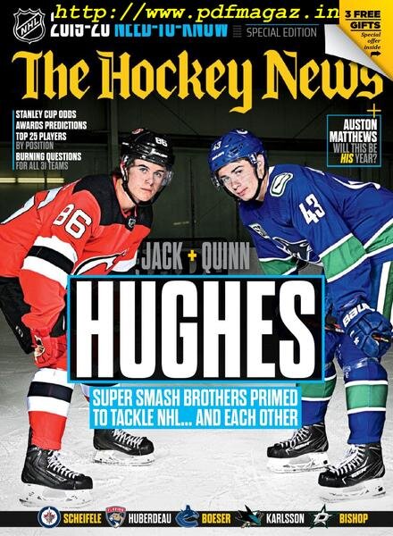 The Hockey News – September 06, 2019 Cover