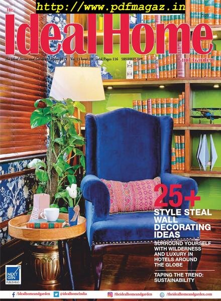 The Ideal Home and Garden – August 2019 Cover