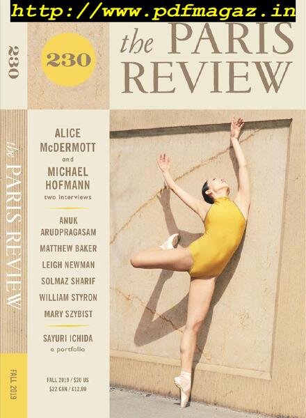 The Paris Review – September 2019 Cover