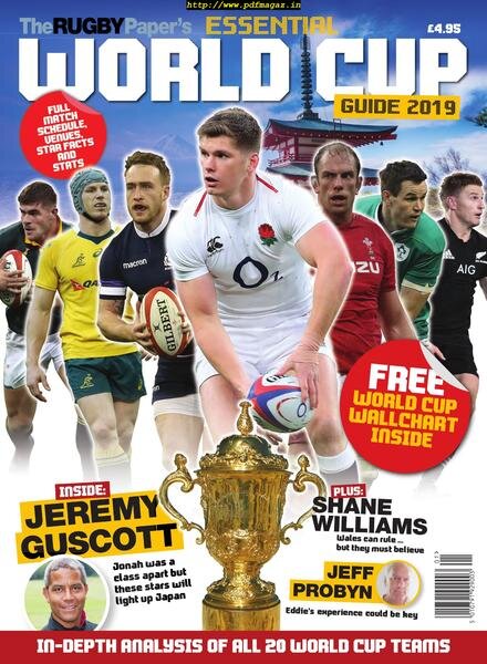 The Rugby Paper’s Essential World Cup Guide – July 2019 Cover