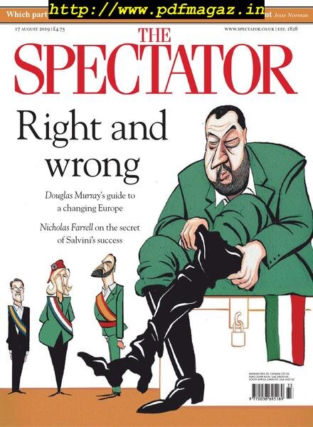 The Spectator – August 17, 2019 Cover