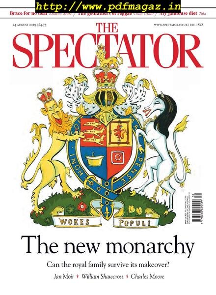 The Spectator – August 24, 2019 Cover