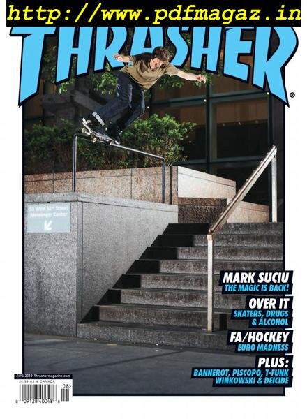 Thrasher – August 2019 Cover