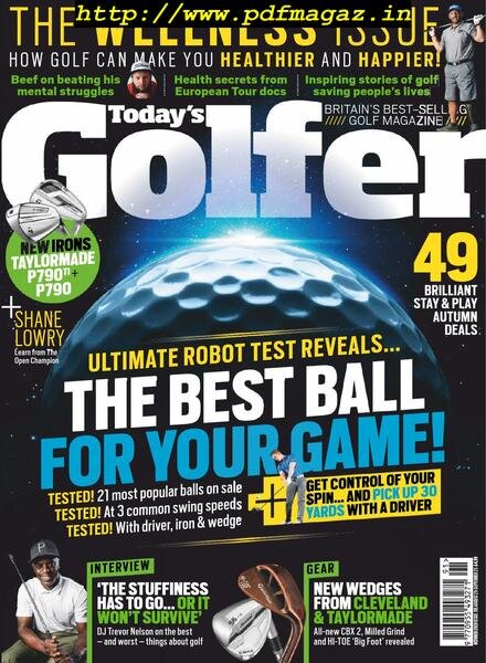 Today’s Golfer UK – October 2019 Cover