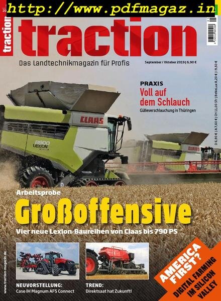 Traction Germany – August 2019 Cover
