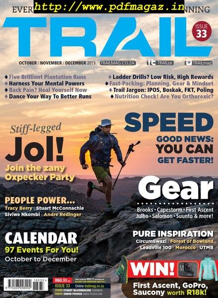 Trail South Africa – October 2019 Cover