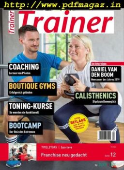 Trainer – September 2019