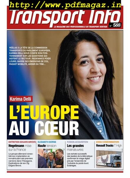 Transport Info – 30 aout 2019 Cover