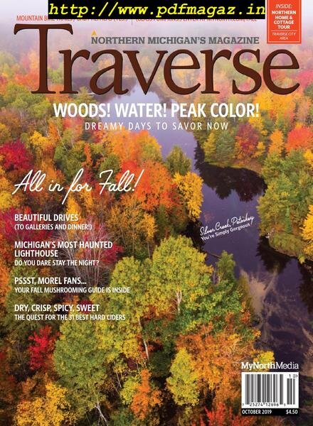 Traverse, Northern Michigan’s Magazine – October 2019 Cover