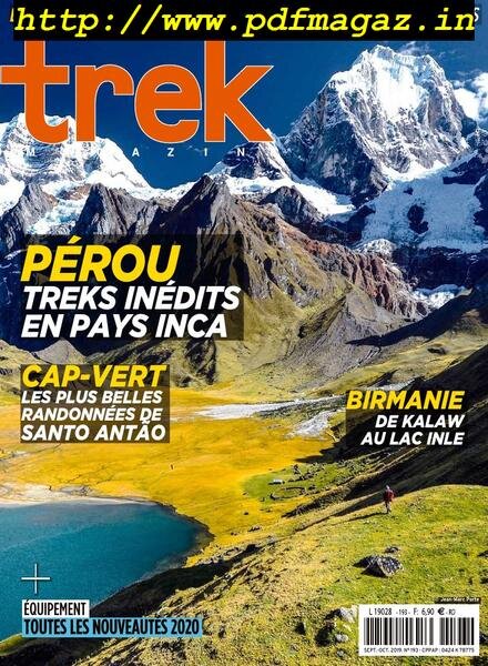 Trek Magazine – septembre-octobre 2019 Cover