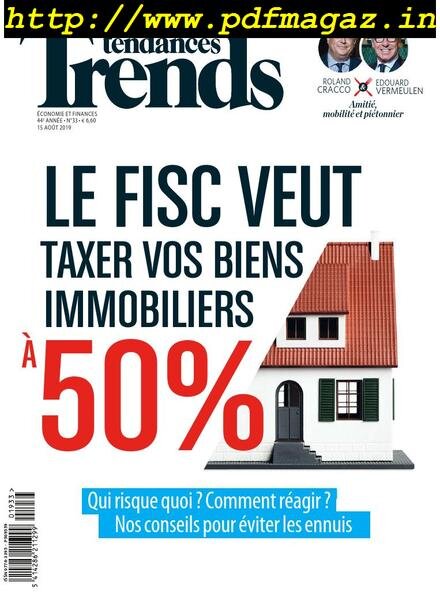 Trends Tendances – 15 Aout 2019 Cover