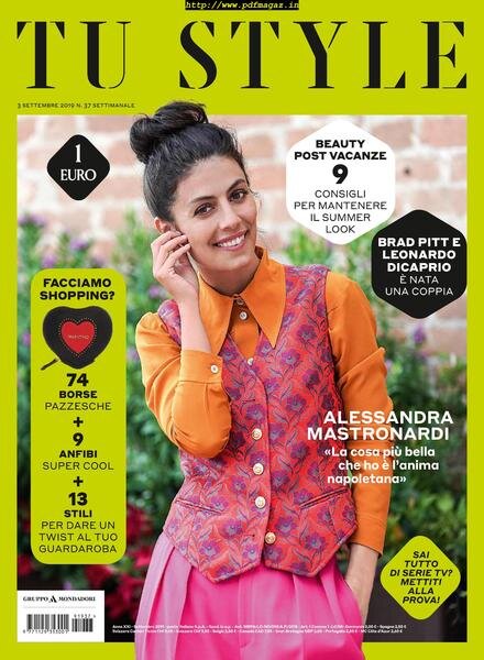 Tu Style – 03 settembre 2019 Cover