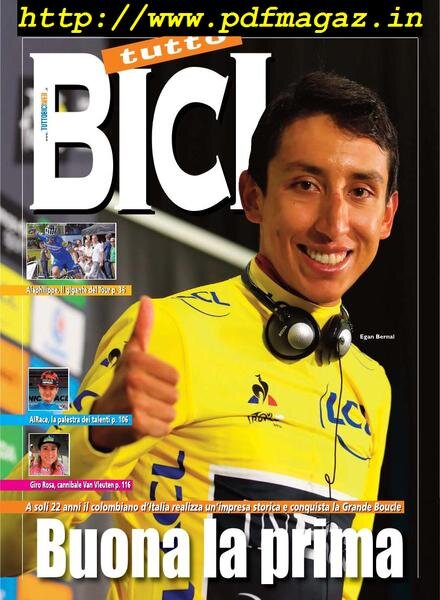 TuttoBici – Agosto 2019 Cover