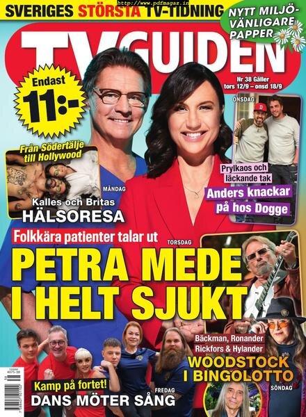 TV-Guiden – 10 september 2019 Cover