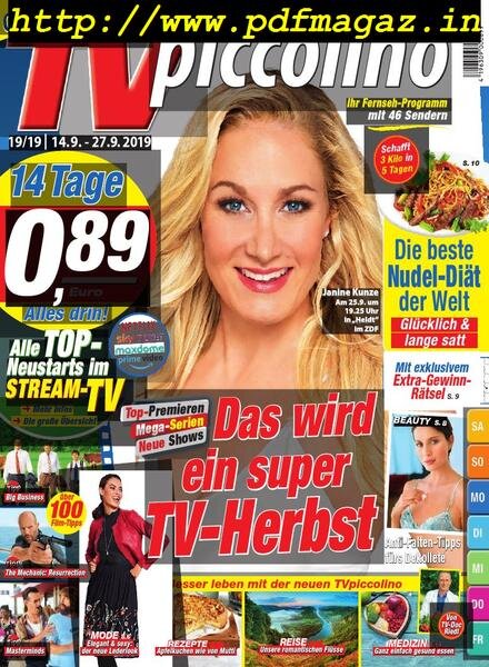 TV Piccolino – 14 September 2019 Cover