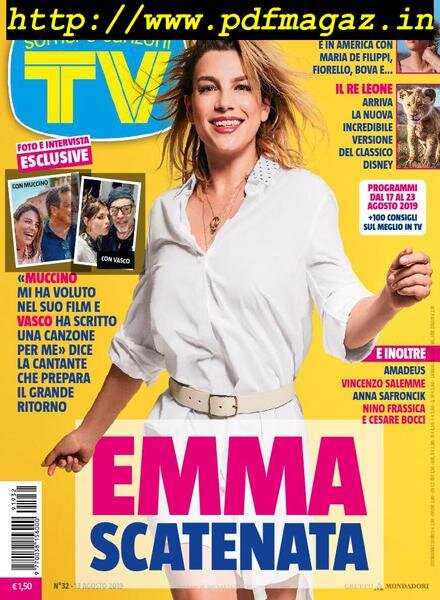 TV Sorrisi e Canzoni – 13 agosto 2019 Cover