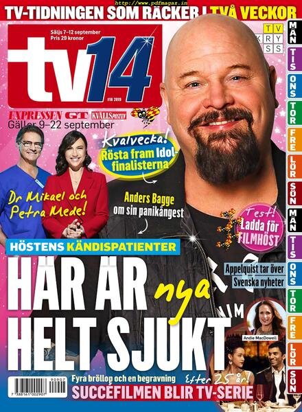 TV14 – 07 september 2019 Cover