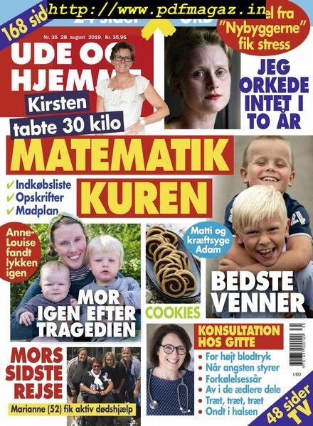 Ude og Hjemme – 28 august 2019 Cover