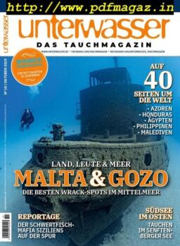 Unterwasser – Oktober 2019