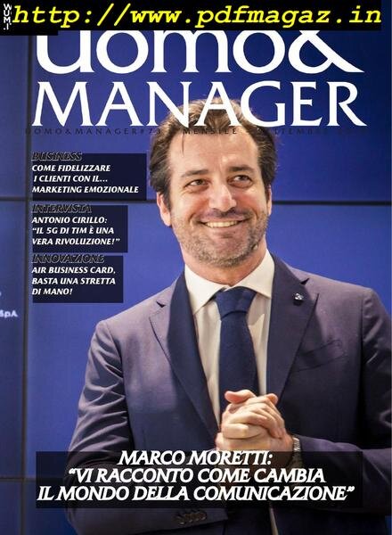 Uomo & Manager – Settembre 2019 Cover