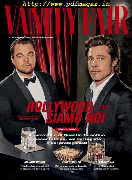 Vanity Fair Italia – 04 settembre 2019 Cover