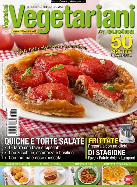 Vegetariani in Cucina – giugno 2019 Cover