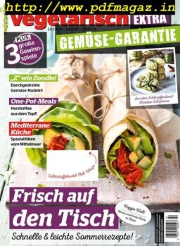 Vegetarisch Fit – Juli-August 2019