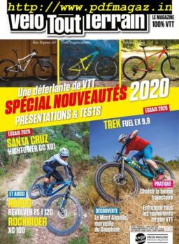 Velo Tout Terrain – octobre-novembre 2019