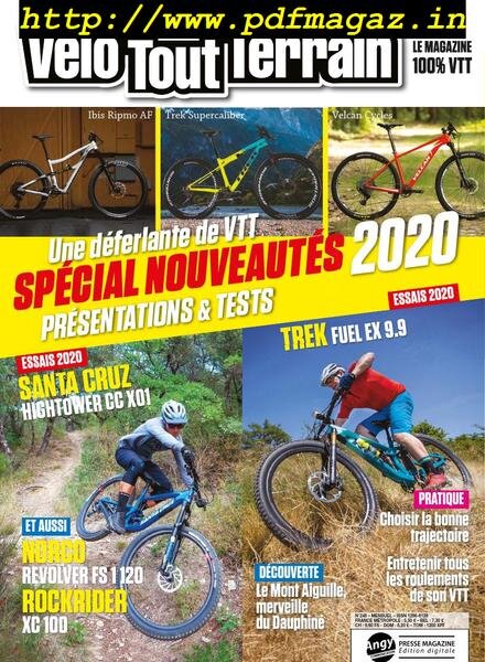 Velo Tout Terrain – octobre-novembre 2019 Cover