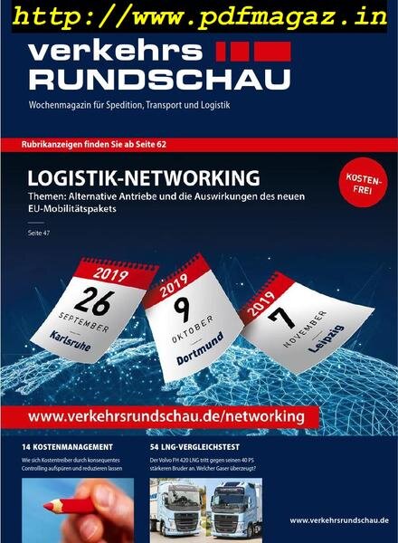 VerkehrsRundschau – 03 September 2019 Cover