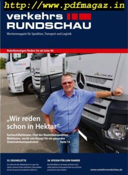 VerkehrsRundschau – 27 August 2019