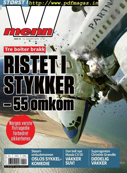 Vi Menn – 14 august 2019 Cover