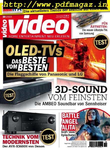 Video – August 2019 Cover