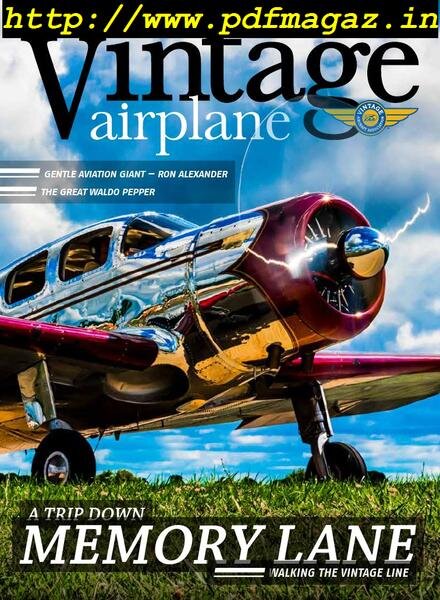 Vintage Airplane – November-December 2018 Cover